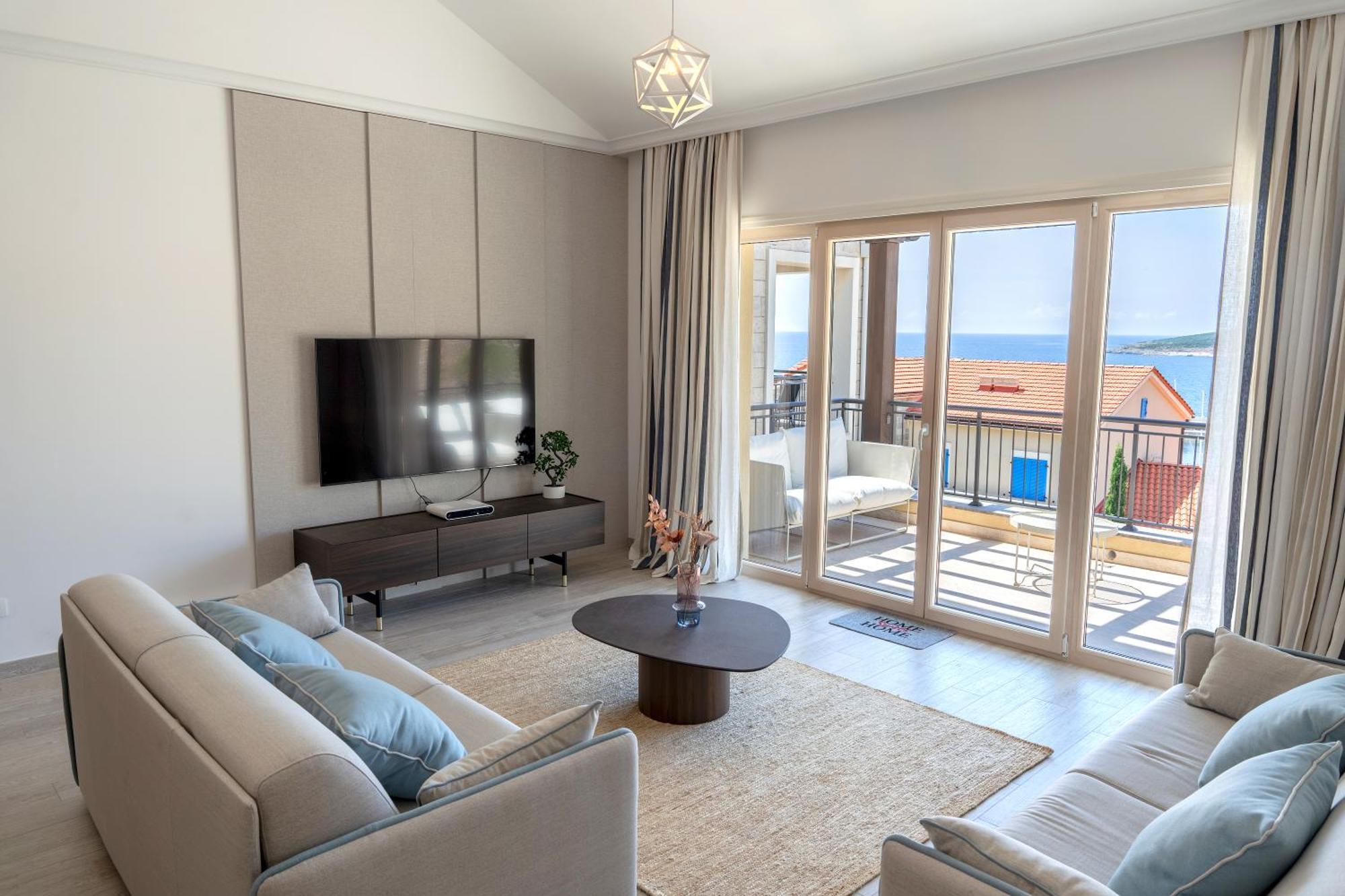 Ferienwohnung Lustica Bay Tivat Zimmer foto
