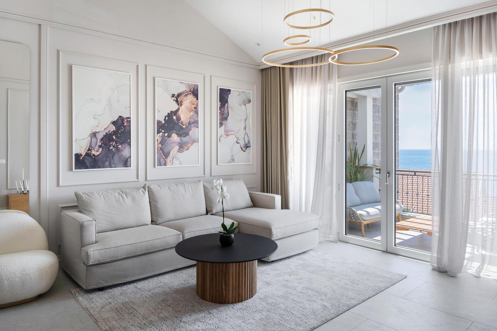 Ferienwohnung Lustica Bay Tivat Exterior foto